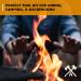 Bushcraft Survival Fire Starter Kit w/ Backpacking Multitool | Flint Steel Striker | Waterproof Ferro Rod Tool & Firestarter for Campfires | Includes Jumbo Tinder Rope - Buy Online on GoSupps.com