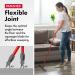 Tyroler Bright Tools Heavy Duty Floor Squeegee 100% Silicone Blade 45 Cm with Flexible Joint for Better Sweeping 4 Part Handle 140cm Multi-Surface Design Dries Floors Quickly Without Water Spots - Buy Online on GoSupps.com