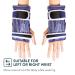 Magic Gel Wrist Ice Pack Wrap - Hot/Cold Hand Brace - Adjustable Straps - Blue - Buy Online on GoSupps.com
