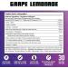 Revolution Nutrition Uprising Genius BCAA 3:1:2 Lion's Mane Nootropics Formula 315g 30 Servings Grape Lemonade Grape Lemonade 315g - Buy Online on GoSupps.com