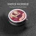 Fruits & Women Portable Metal Pill Box - Mini 3-Compartment Design for Small Pills | Ideal for Travel - Buy Online on GoSupps.com