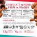 Chocolate Almond Protein Powder - 21 oz | 13g Plant-Based Protein | Vegan Keto Paleo Gluten-Free | Made with California Almonds - Buy Online on GoSupps.com