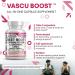 Vascu Boost Beet Root Cayenne Pepper Nitric Oxide Supplement L-Arginine Garlic Niacin Vitamin B Red Yeast Rice Flax Seed Turmeric Curcumin Supplement 90 Capsules by Clean Nutra - Buy Online on GoSupps.com