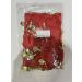 Womens Belly Dance Hip Scarf & Chiffon Towel - Red Coin Belt Costume with Sequins | International Shipping - Buy Online on GoSupps.com