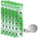 SKOANBE 50Pack LR54 AG10 LR1130 L1131F 389A Button Cell Batteries Replacement
