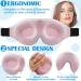 4 Pcs 3D Contoured Sleep Masks for Side Sleepers - Light Blocking Eye Shade Set for Men & Women - Ideal for Travel, Office, Nap - Black Gray Navy Pink - Buy Online on GoSupps.com