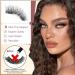 Buy Wiwoseo Magnetic Eyelashes - Reusable Dual Magnetic Lashes for Natural Look | No Glue Clear Band Includes Applicator - 2 Pairs D-Natural - Buy Online on GoSupps.com