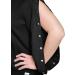 Shop Long Sleeve Dialysis Shirts for Women - Easy Arm Port Access | Perfect Gift for Dialysis Patients - Black & Royal Blue (M-XL - Buy Online on GoSupps.com