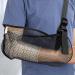 Breathable Mesh Arm Shoulder Sling - Medical Immobilizer & Support Brace for Injury Recovery | Unisex - Buy Online on GoSupps.com