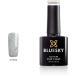 BLUESKY Gel Polish French Manicure Set Pink White Silver Nude Glitter (Requires Curing Under Uv/Led Lamp) 10 ml - Buy Online on GoSupps.com