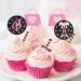 Ercadio 24 Pack Girl Cupcake Toppers Pink Glitter Princess Cupcake Toppers Romantic Tower Handbag Cupcake Picks for Wedding Bridal Shower Girls Theme Birthday Party Favors Supplies Pattern 2 - Buy Online on GoSupps.com