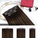 Moresoo Real Hair Clip-In Extensions - Balayage Ombre Darkest Brown & Medium Brown - Thick Smooth #2/6/2 - 80g 30cm - Buy Online on GoSupps.com
