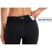 Oalka Women's High Waist Yoga Shorts with Side Pockets - Black Large - Buy Online on GoSupps.com