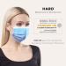 50pc Disposable Face Masks - Made in Germany | CE Certified | Triple Layer Filtration - Rainbow Turquoise | Elastic Earloops | Breathable & Comfortable - Buy Online on GoSupps.com