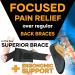 MEDiBrace Plus Back Support Belt with Ergonomic Lumbar Pad - Large Size 32-37 - Lower Back Pain Relief for Men and Women - Orthopaedic Waist Compression for Sciatica - Medical Grade Lumbar Support - Buy Online on GoSupps.com