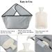 2L Hot Water Bottle Belt for Women - Natural Rubber with Faux Fleece Cover for Pain Relief - Buy Online on GoSupps.com