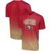 Buy Foco NFL American Football Gradient T-Shirt Jersey - 49ers Red Beige - International Shipping Available - Buy Online on GoSupps.com