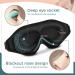 3D Weighted Eye Mask for Sleeping | Satin Sleep Mask for Women Men | Contoured Eye Mask for Travel, Meditation & Naps - Buy Online on GoSupps.com