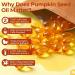 Oneoo Pumpkin Seed Oil 2000mg with Saw Palmetto - 300 Softgels for Hair Urinary Tract Bladder & Prostate Support - Cold Pressed Non-GMO Rich in Fatty Acids & Phytosterols All-Natural Supplement - Buy Online on GoSupps.com