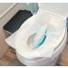 HOME-X Disposable Toilet Seat Covers - Pack of 10 Travel-Friendly Sanitary Accessories for Adults and Kids | Virgin Pulp | Portable Pouch | 16L x 14W - Buy Online on GoSupps.com