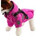 Shop Waterproof Dog Cloak & Coat for Small/Medium Dogs - Windproof Jacket with Dish Ring - Fuchsie & Fox - Buy Online on GoSupps.com