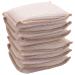 Jalzdieod 6Pcs Cleaning Pad Bamboo Sponges Kitchen Scouring Pads Double Side Sponges Scourer Non Odor Dish Scrubber Brush