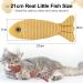 3PC Catnip Fish Toys - 21cm Interactive Cat Toys for Play | Simulation Fish for Cats - Buy Online on GoSupps.com