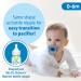 Dr. Brown's HappyPaci 100% Silicone Pacifier 0-6m BPA Free - 3 Pack Variety Pack (Blue/Light Blue/White) - Buy Online on GoSupps.com