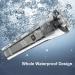 Buy Rechargeable Electric Shaver for Men | Cordless Rotary Razor with USB-C & LED Display - Face Clean Shave & Replacement Blade Available - Buy Online on GoSupps.com