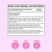 HPD Rx Fem-Rx Boric Acid Vaginal Suppositories for Women - Balance Vaginal pH, Eliminate Odor - 30 Capsules - Buy Online on GoSupps.com