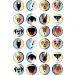 24 Dog Dogs edible birthday party Cupcake Cake Toppers Wafer Rice Paper precut decoration - Buy Online on GoSupps.com