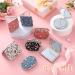 Blulu Flower Compact Mirror for Purse - Retro Floral Pocket Makeup Mirror for Women - Portable Travel Mirror (Silver Edge) - Buy Online on GoSupps.com