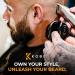 Kobe Knuckle/Finger Beard Brush - 100% Natural Boar Bristle - Dark Brown Men's Beard Brush - Buy Online on GoSupps.com