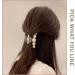 KWQINX hair clips pearl hair clips strong fixed hair clips large hair clips for styling clip suitable for mothers women girls daughters and girlfriends (6-piece set) - Buy Online on GoSupps.com