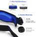 Tennis Elbow Brace with Metal Buckle Compression Pad - 2-Pack, Adjustable Straps for Pain Relief and Tendonitis Support in Blue - Unisex Design - Buy Online on GoSupps.com
