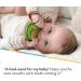 Nuby Avocado Teether | Easy Grip | BPA-Free | For 3+ Months - Buy Online on GoSupps.com