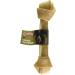 Howlers Natural Rawhide Knotted Bones 20 cm Pack of 10 & Natural Rawhide Twists 13 cm Pack of 100 - Buy Online on GoSupps.com