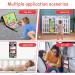 Leadstar Baby Mirror Toys - Foldable Sensory Toys for 0-12 Months | Black & White Contrast Montessori ABC Educational Toys for Girls - Buy Online on GoSupps.com