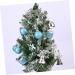 GRIRIW 1 Box/32pcs Christmas Balls red Decorations Christmas Tree Ball Ornaments Painting Ball Bulk Listing Red 4X4CM - Buy Online on GoSupps.com