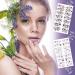 Bright Flower Print Nail Polish Stickers - 168 Pieces Full Wraps Manicure Kit with Nail File - Buy Online on GoSupps.com