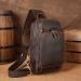 Tiding Men's Leather Shoulder Bag | Crossbody Sling Bag for Outdoor School Sports & Travel - Brown #01 - Buy Online on GoSupps.com