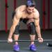Mava Sports Knee Wraps - Compression & Elastic Support for Cross Training WODs - Black - Buy Online on GoSupps.com