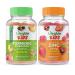 Lifeable Turmeric Curcumin Kids + Zinc 25mg Kids Gummies Bundle - Great Tasting Vitamin Supplement Gluten Free GMO Free Chewable Gummy