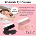 EVRLY Beverly Hills Eye Mask for Eyelash Extensions - 3D Contoured Design, Soft Fabric, Deep Eye Cavities - Adjustable Headband Strap for Pressure-Free Sleep & Travel (Black) - Buy Online on GoSupps.com