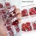 FEIlei Nail Art Rhinestones Diamond Crystal Gems for Nail Decorations Rings Earring DIY - Buy Online on GoSupps.com