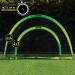 Franklin Sports Pop-Up Dome Shaped Goals - Indoor or Outdoor Soccer Goal - Goal Folds For Storage - 6' x 4' or 4' x 3' Soccer Goal 6' x 4' (Two Goals) - Buy Online on GoSupps.com