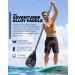 3-Piece Adjustable SUP Paddle - Lightweight & Durable Stand Up Paddle Board Oar - Buy Online on GoSupps.com