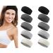 Styla Hair 10 Pack Stretch Headbands Non-Slip Head Wraps Great for Sports Yoga Pilates Running Gym Workouts Baseball Casual Wear Gifts & More! Black Grey
