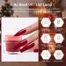 Honey Joy 6 Box Set Wine Red Glitter Dipping Powder Collection - No Lamp Cure, Gel Polish Effect - Smooth Finish (10g/box) - Buy Online on GoSupps.com