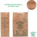 Bag to Earth -12C- Kitchen Food Waste Bag - Compostable Bag - Leak Resistant Cellulose Liner - Plastic Free - Small - 12 Bags - Buy Online on GoSupps.com